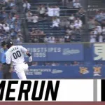 打った瞬間！池田来翔、第4号ホームラン！！ロッテ1点差に迫る！