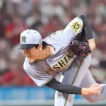 阪神　湯浅が見事な火消し　ピンチで登板、モンテロを三振に封じる