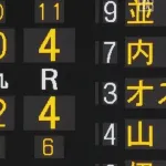 【DeNA】入江大生、9回裏2アウトからまさかの同点2ラン被弾　バウアーの勝ち消える…