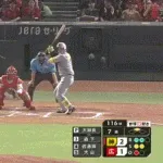 【広島対阪神14回戦】阪神、7回1アウト二塁から森下翔太のタイムリースリーベースでリードを2点に広げる！！！！！！！！