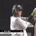 昨日の最後の打席、ホームラン打ってる池田になぜ代打・角中だったのか