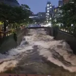 武蔵小杉、水没