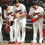 カープ、首位阪神と9.5G差←逆転優勝に黄色信号。【監督談話】