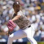 大ベテランたちの今季最速投球  バーランダー(42)　97.9mph (157.6㌔)