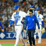 【悲報】DeNA前日緊急降板の守護神・入江は「右上腕の神経障害」で抹消　三浦監督「10日で戻ってこられない」