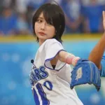 あのちゃん2年連続ノーバン始球式　可愛い