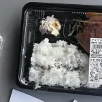 【画像】ラムーのハンバーグ弁当、お米がツヤッツヤで美味そうｗｗｗｗｗ
