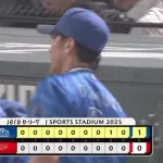 ベイスターズ 1－0 カープ　桑原先制ソロHR！東8回無失点の好投で今季9勝目！