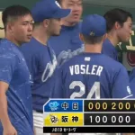 中日ドラゴンズ　阪神に勝ち越していたwww