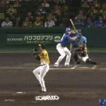 【阪神対中日11回戦】中日、延長１１回１アウト二塁からボスラーのタイムリーツーベースで勝ち越し！！！！！！！！！
