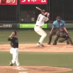 秋広優人、いつの間にかスイングが凄いことになってる！？