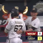 オリックス・田嶋、9回134球無失点 → 中川サヨナラホームランで完封達成