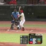 【広島対DeNA14回戦】広島・モンテロ、二試合連発第3号先制ソロホームラン!!!!!!!!!!!!!!!!