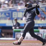 ロッテソト(36)  .210 8本 25打点 OPS.622