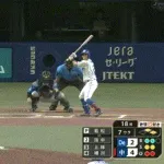 【中日対DeNA15回戦】中日、７回裏２アウト一二塁から田中幹也の2点タイムリーツーベースでリードを４点に広げる！！！！！！！！！！