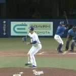 【中日対DeNA15回戦】DeNA、５回表１アウト一二塁から林琢真のタイムリーツーベースで先制！！！！！！！
