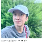 蓮舫氏、朝から元気に公職選挙法違反