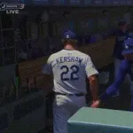 ドジャース・カーショー、ブチ切れ