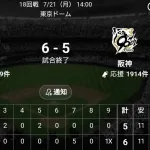 阪神ファン、集合【悪夢の5点差逆転サヨナラ負け】