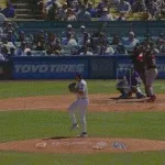 ドジャース・グラスノーの勝ち投手の権利逝く…