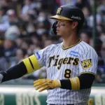 今年の佐藤輝明さん、打てなかったインコースをHRにしてしまう模様