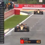 【F1第13戦ベルギーGP】ピアストリ6勝目！マクラーレン勢がワンツーフィニッシュ！角田裕毅は1周のタイヤ交換遅れが響き13位