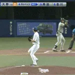 【中日対巨人14回戦】巨人・キャベッジ、中日・大野雄大から今日二本目となる第１０号２ランホームラン！１点差に詰め寄る！！！！！！！！！！！！