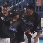 ロッテ西川史礁、４番初試合でプロ１号は２リーグ制後３人目