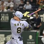 佐藤輝明さん、打率.285 40本塁打 99打点ペース