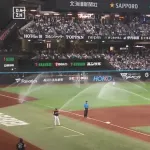 【日本ハム対ソフトバンク16回戦】エスコン騒然 試合中にスプリンクラーが誤作動