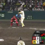 【阪神対広島18回戦】阪神、３回裏１アウト二三塁から森下翔太の犠牲フライで１点差に詰め寄る！！！！！！！！！！！！