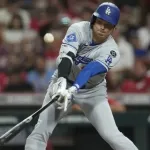 【MLB】大谷翔平5の0、12打席連続無安打 4回途中脚のけいれんで緊急降板も打者で出場継続