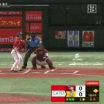 【ソフトバンク対楽天15回戦】ソフトバンク・近藤健介、楽天・瀧中から第4号先制2ランホームラン！！！！！！！！！！！