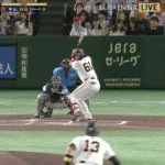 【ベイスボール】桑原、ジャンピング落球