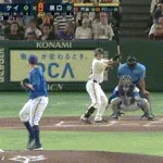 【巨人対DeNA15回戦】巨人、2回裏1アウト一三塁から泉口の内野ゴロの間に三塁ランナーが生還し1点を返す
