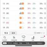 【悲報】来週の東京ｗｗｗｗｗｗｗｗｗｗｗ