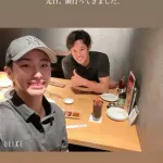 DeNA藤波晋太郎、度会といちゃつく