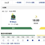 【虎実況】[8月2日] 阪神 vs ヤクルト（神宮）18:00～