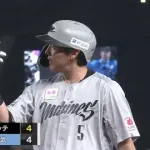 9回一死満塁の土壇場で安田同点タイムリーきたぁぁぁぁ！！ロッテが試合を振り出しに戻す！