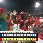 【広島対中日17回戦】広島が２－１で中日に勝利し９カードぶり勝ち越し！先発・遠藤が６回１失点の快投！８５０日ぶり白星！４番・末包が決勝弾！中日はカード負け越し
