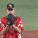 SB大関(27) 1.53(2位) 9勝(2位タイ) 111.2回(6位タイ) 被打率.177(1位) WHIP0.87(1位)