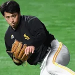 SB大関(27) 1.53(2位) 9勝(2位タイ) 111.2回(6位タイ) 被打率.177(1位) WHIP0.87(1位)