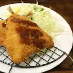 アジフライにはソース