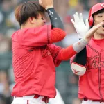 カープ秋山翔吾(37).250 1本 4打点(年俸1億8000万円1年契約)←日米通算2000本安打まであと180安打