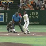 【巨人対ヤクルト14回戦】巨人・リチャード、ヤクルト・ランバートから第４号同点ソロホームラン！！！！！！！！！！！！！！！！！