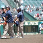 【悲報】高校野球、既に熱中症選手が続出　命の危機まで一歩手前へ