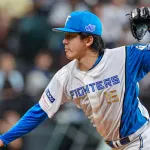 北山亘基「ファイターズの15番の北山亘基です！」新庄監督「15番輝いてたわ～」