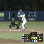 【中日対阪神14回戦】中日、２回裏１アウト三塁から石伊のタイムリーツーベースで１点先制！！！！！！！！！！！！