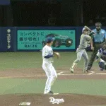 【中日対阪神14回戦】阪神、3回表2アウト二塁から近本のタイムリーで同点に追いつく!!!!!!!!!!!!