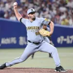 【阪神】ハートウィグ来日２戦目で１回３者凡退と好投「前回に比べると本当によかったよ」